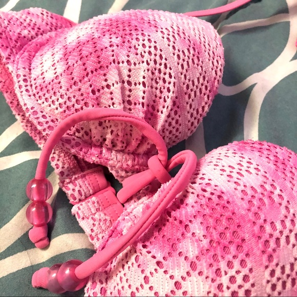 Aerie pink bikini swimsuit - Picture 4 of 4